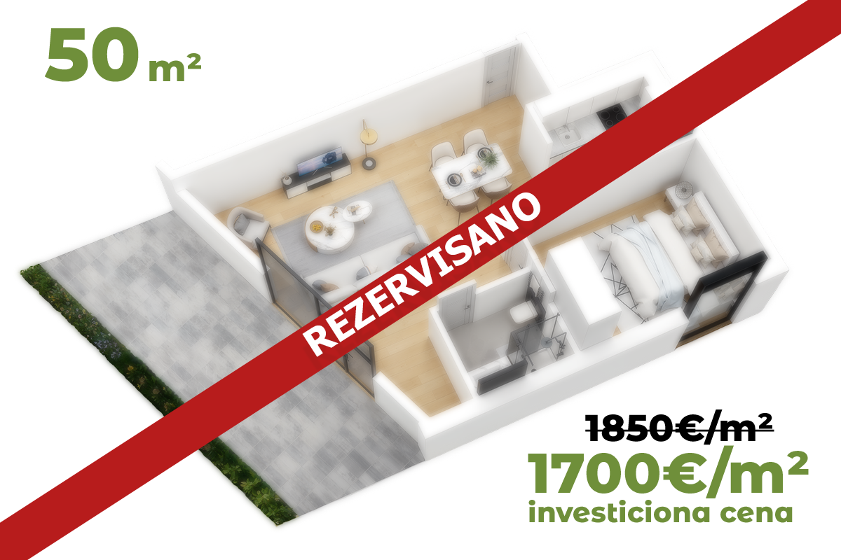 Stan u prizemlju jednosoban